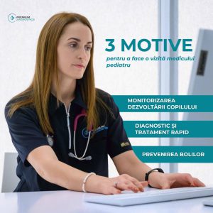 3 Motive să faci o vizită la medicul pediatru